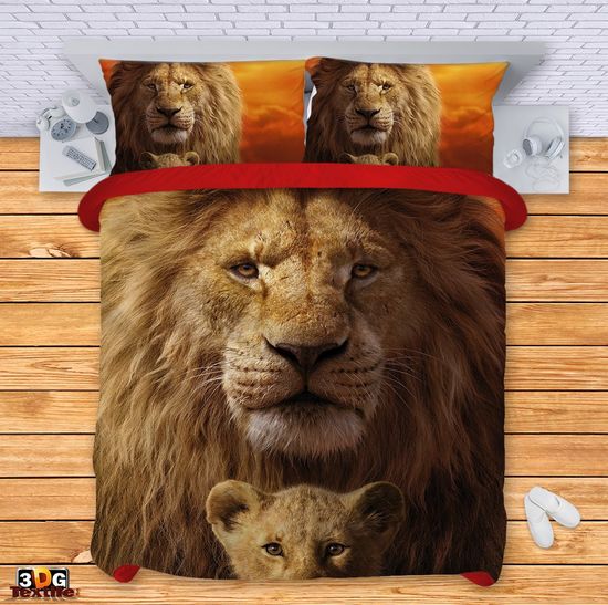 Ágynemű szett Lion King 3D