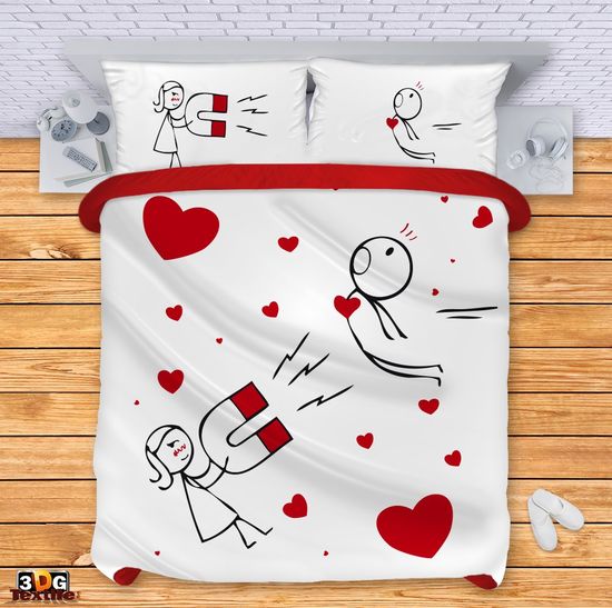 Ágynemű szett Magnet for my heart
