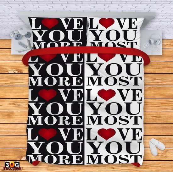 Ágynemű szett I Love You The Most