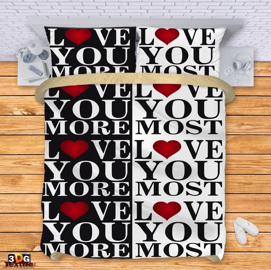 Ágynemű szett I Love You The Most
