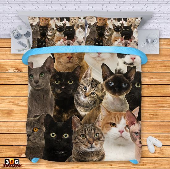Ágynemű szett Cats