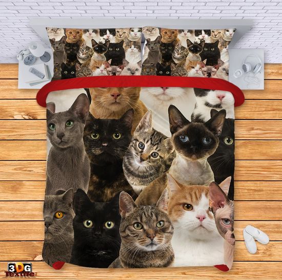 Ágynemű szett Cats