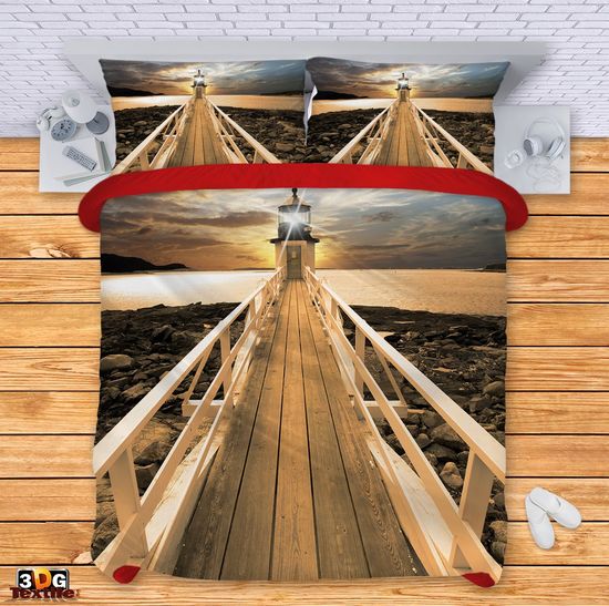 Ágynemű szett Lighthouse on Bridge