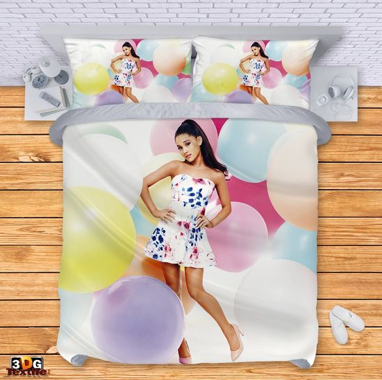 Ágynemű szett Ariana Grande balloons