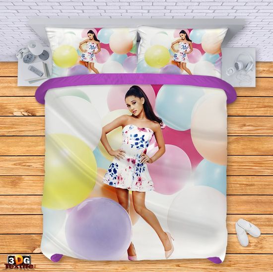 Ágynemű szett Ariana Grande balloons