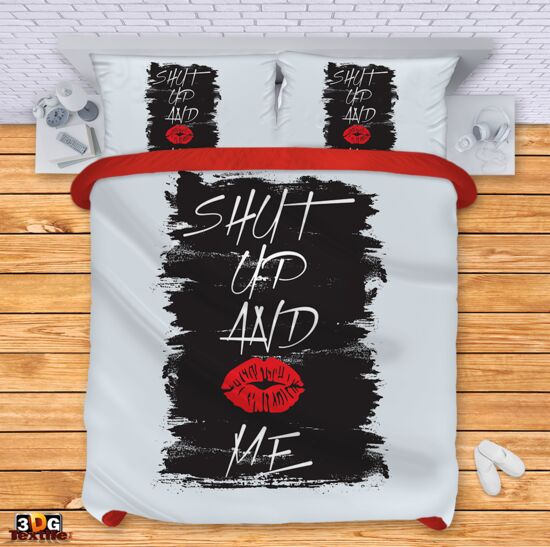 Ágynemű szett Shut up and kiss me
