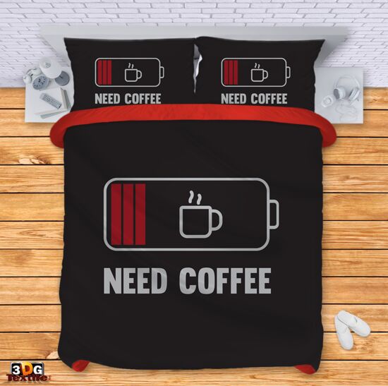 Ágynemű szett Need Coffee