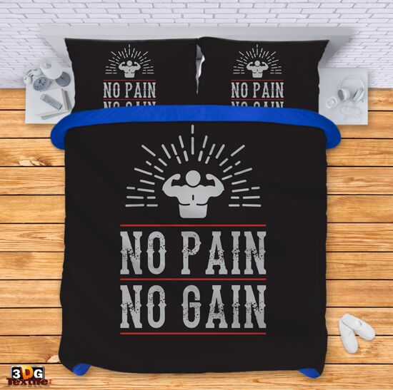Ágynemű szett No pain No gain