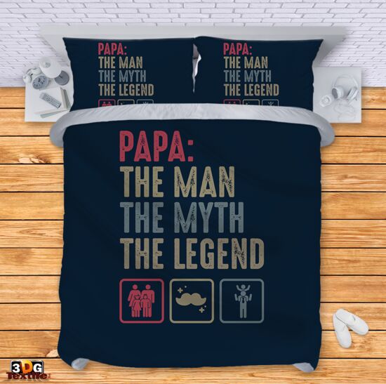 Ágynemű szett Papa: The myth The legend