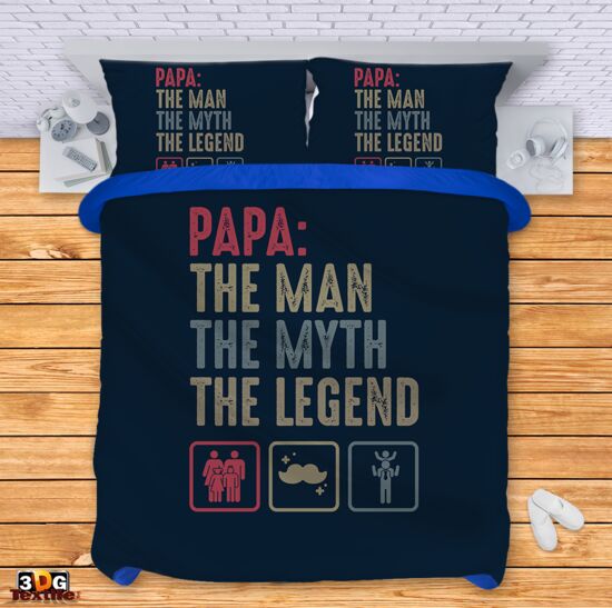 Ágynemű szett Papa: The myth The legend