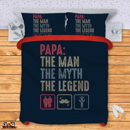 Ágynemű szett Papa: The myth The legend