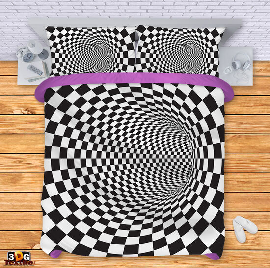 Ágynemű szett Black and White Illusion 4