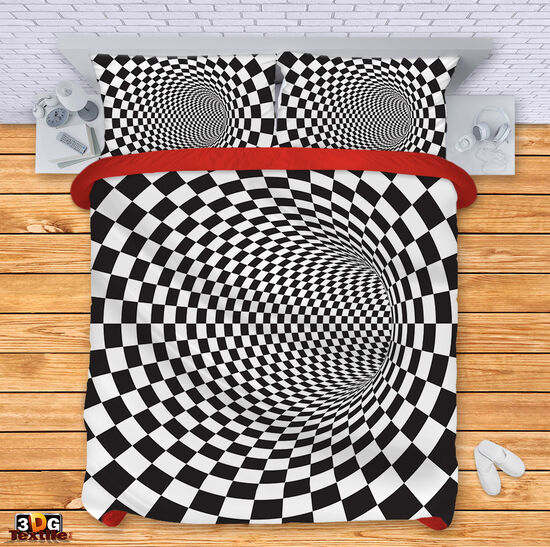 Ágynemű szett Black and White Illusion 4