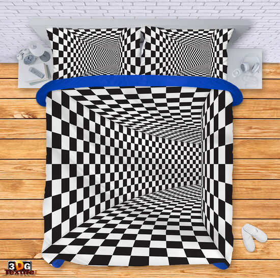 Ágynemű szett Black and White Illusion 5