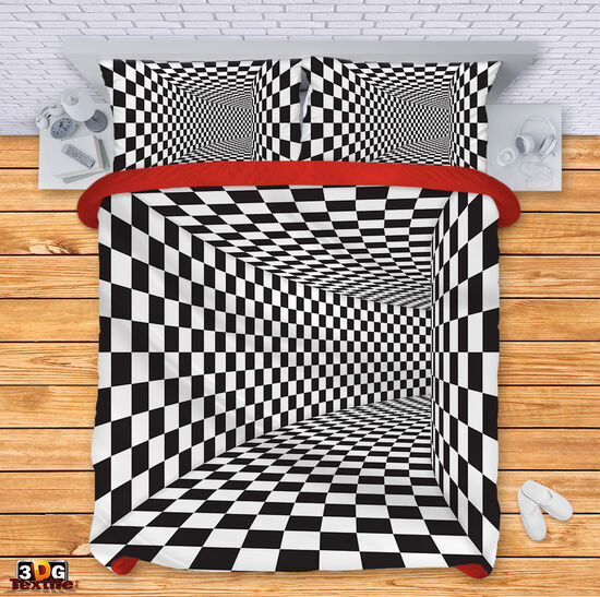Ágynemű szett Black and White Illusion 5