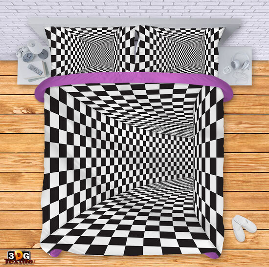 Ágynemű szett Black and White Illusion 5