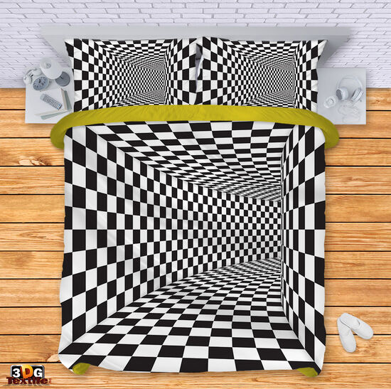 Ágynemű szett Black and White Illusion 5