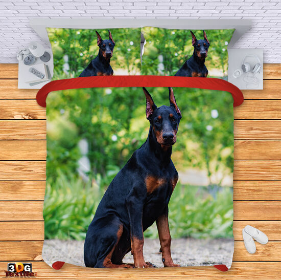 Ágynemű szett Doberman