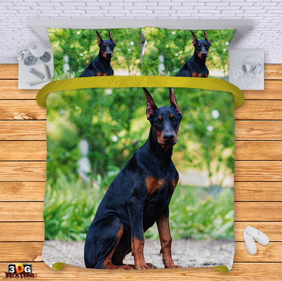 Ágynemű szett Doberman