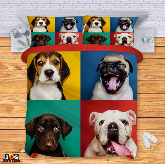 Ágynemű szett Funny Dogs