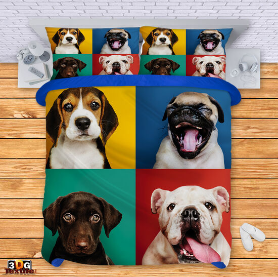 Ágynemű szett Funny Dogs