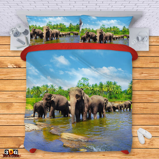 Ágynemű szett Elephants