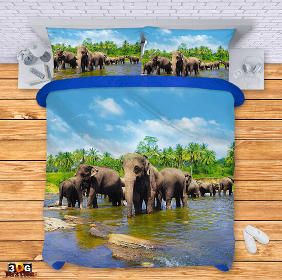 Ágynemű szett Elephants