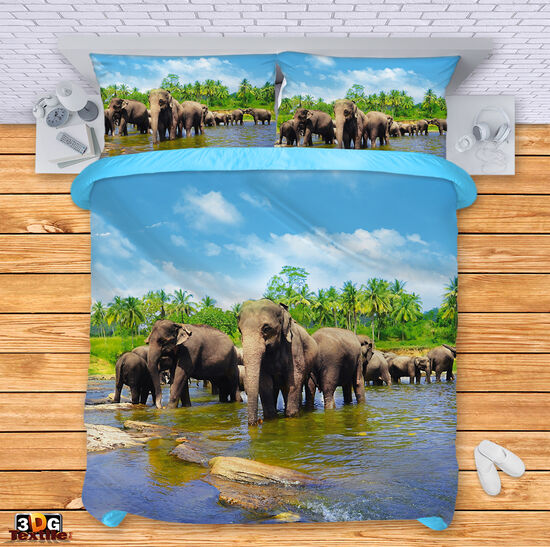 Ágynemű szett Elephants