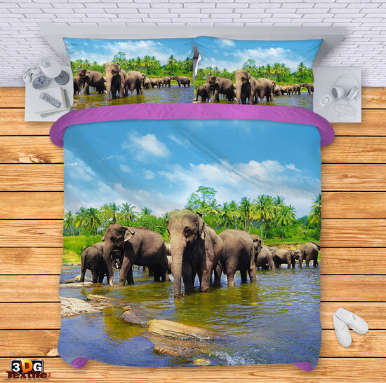 Ágynemű szett Elephants