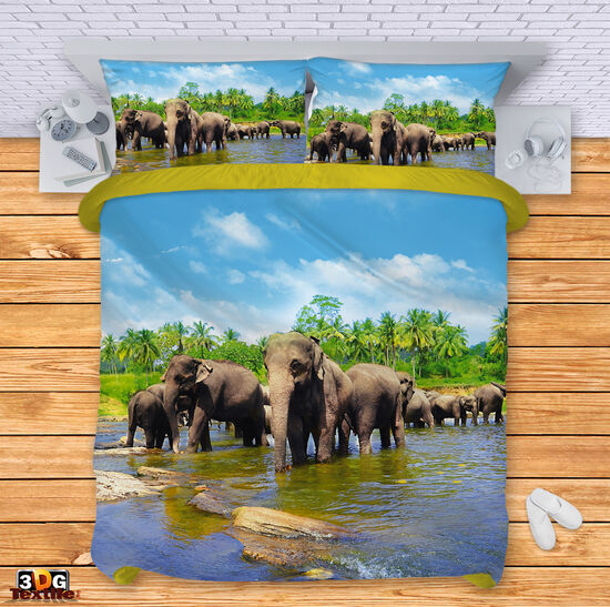 Ágynemű szett Elephants