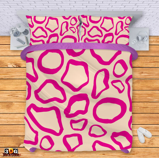 Ágynemű szett Pink Leopard