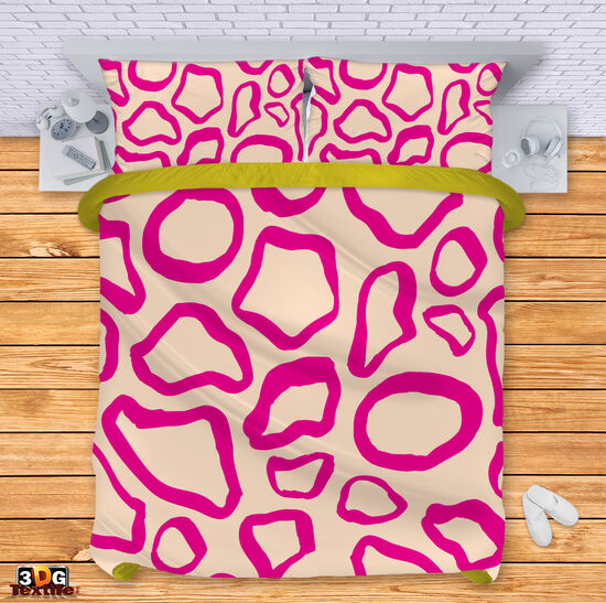 Ágynemű szett Pink Leopard