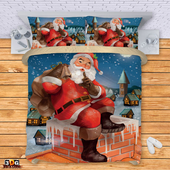 Ágynemű szett Santa Claus 2
