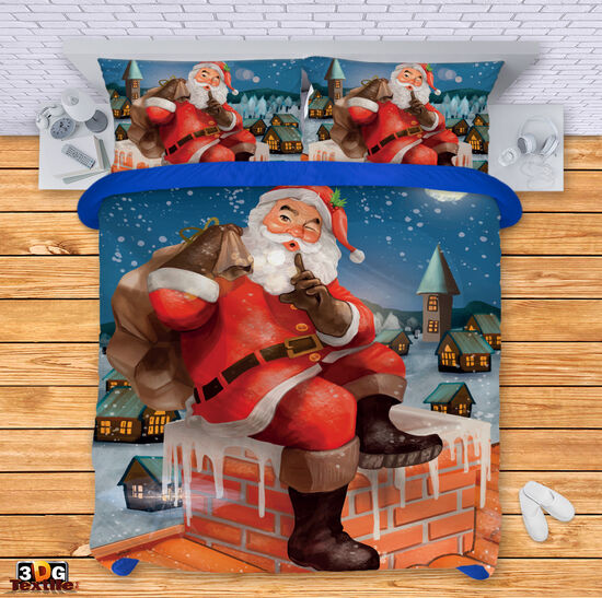 Ágynemű szett Santa Claus 2
