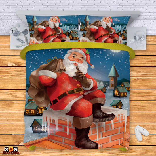 Ágynemű szett Santa Claus 2