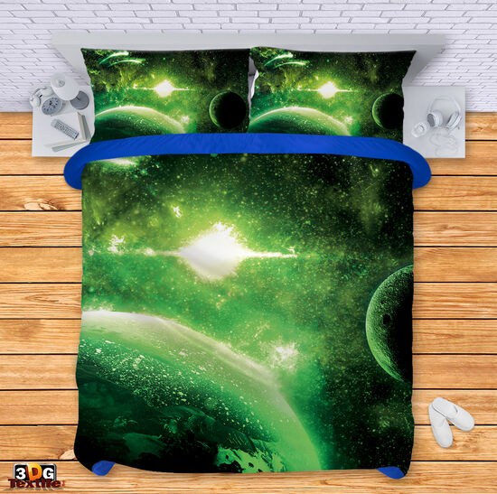 Ágynemű szett Green Galaxy