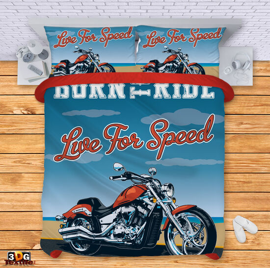 Ágynemű szett Born To Ride
