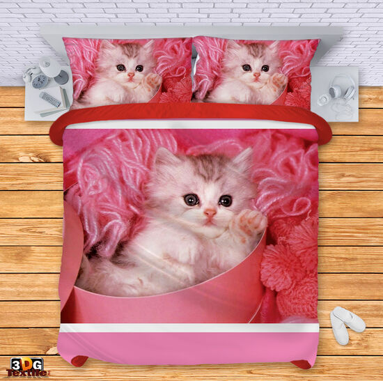 Ágynemű szett Pink Kitten