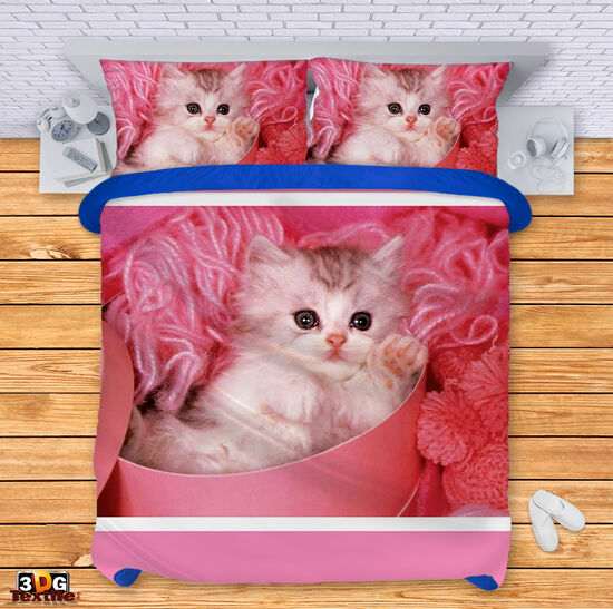 Ágynemű szett Pink Kitten