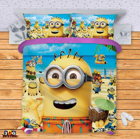 Ágynemű szett Minions Beach