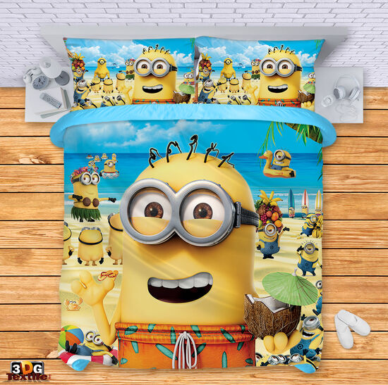 Ágynemű szett Minions Beach