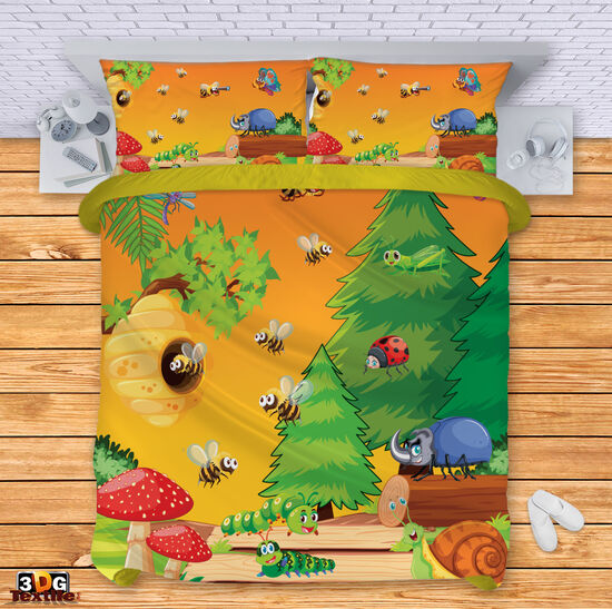Ágynemű szett Cartoon Forest