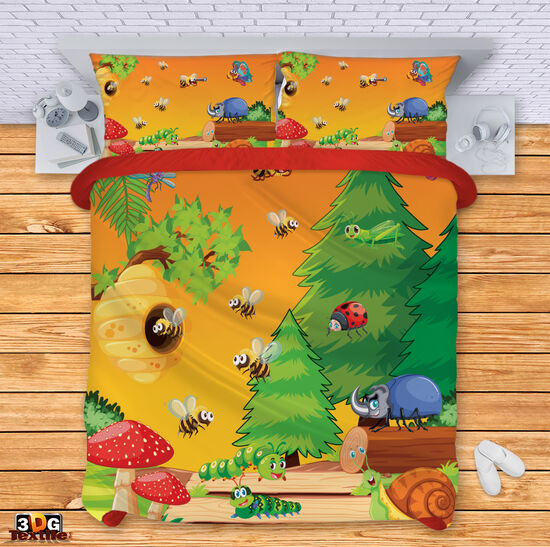 Ágynemű szett Cartoon Forest