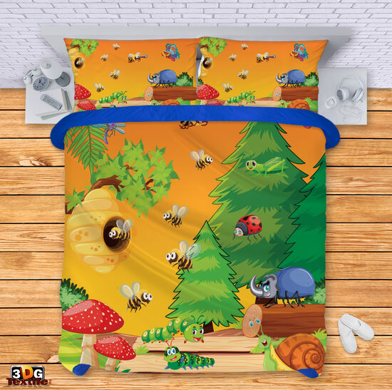 Ágynemű szett Cartoon Forest