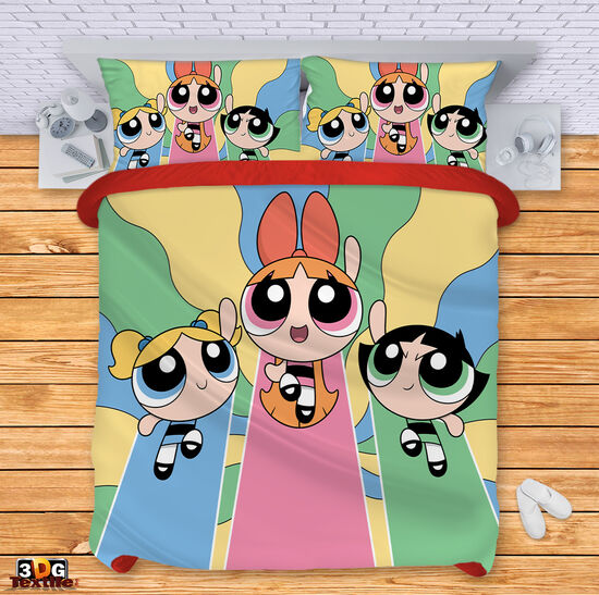 Ágynemű szett PowerPuff Girls