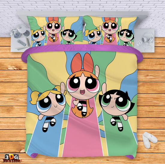 Ágynemű szett PowerPuff Girls