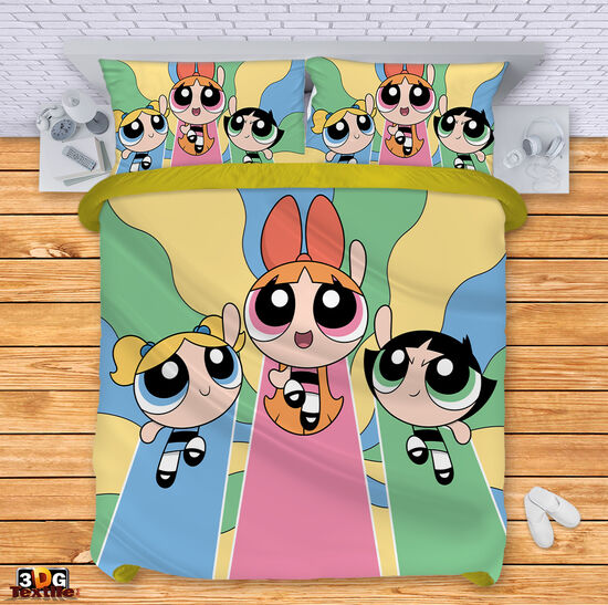 Ágynemű szett PowerPuff Girls