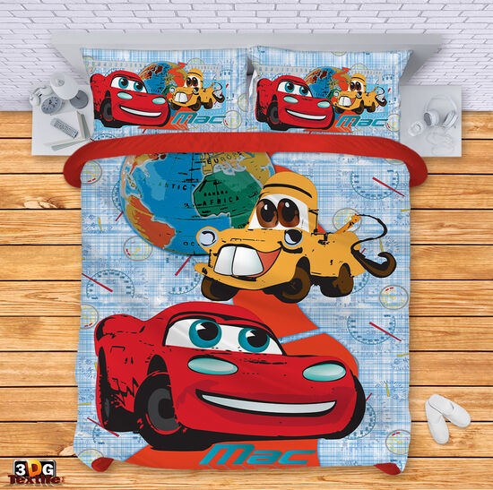 Ágynemű szett Cars 2
