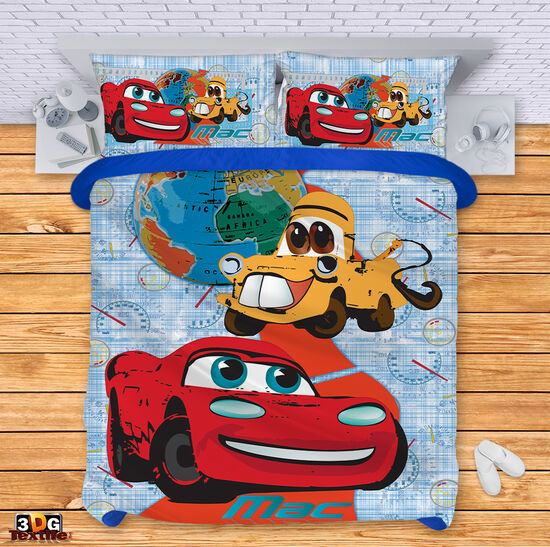 Ágynemű szett Cars 2