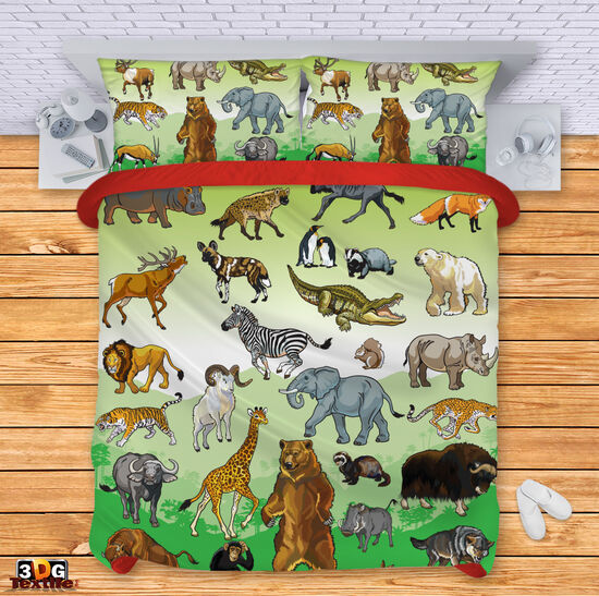 Ágynemű szett Animals